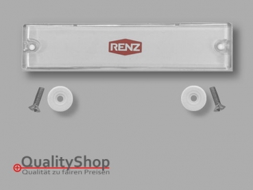 Plexiglas für Briefkasten RENZ zum Schrauben 107 x 25 mm